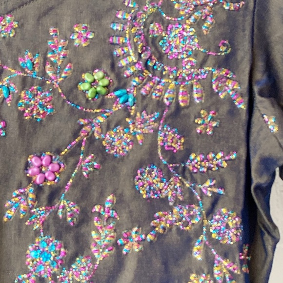 3 Piece Indian Punjabi Pakistani Suit - Traditional Ethnic Wear - Embroidered - Picture 4 of 8